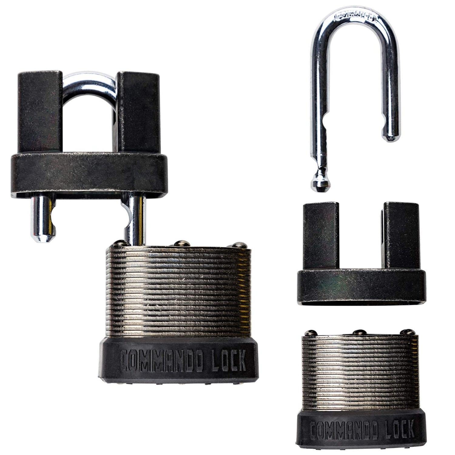 Buy Commando Lock Total Guard High Security iCHANGE Shrouded Padlock