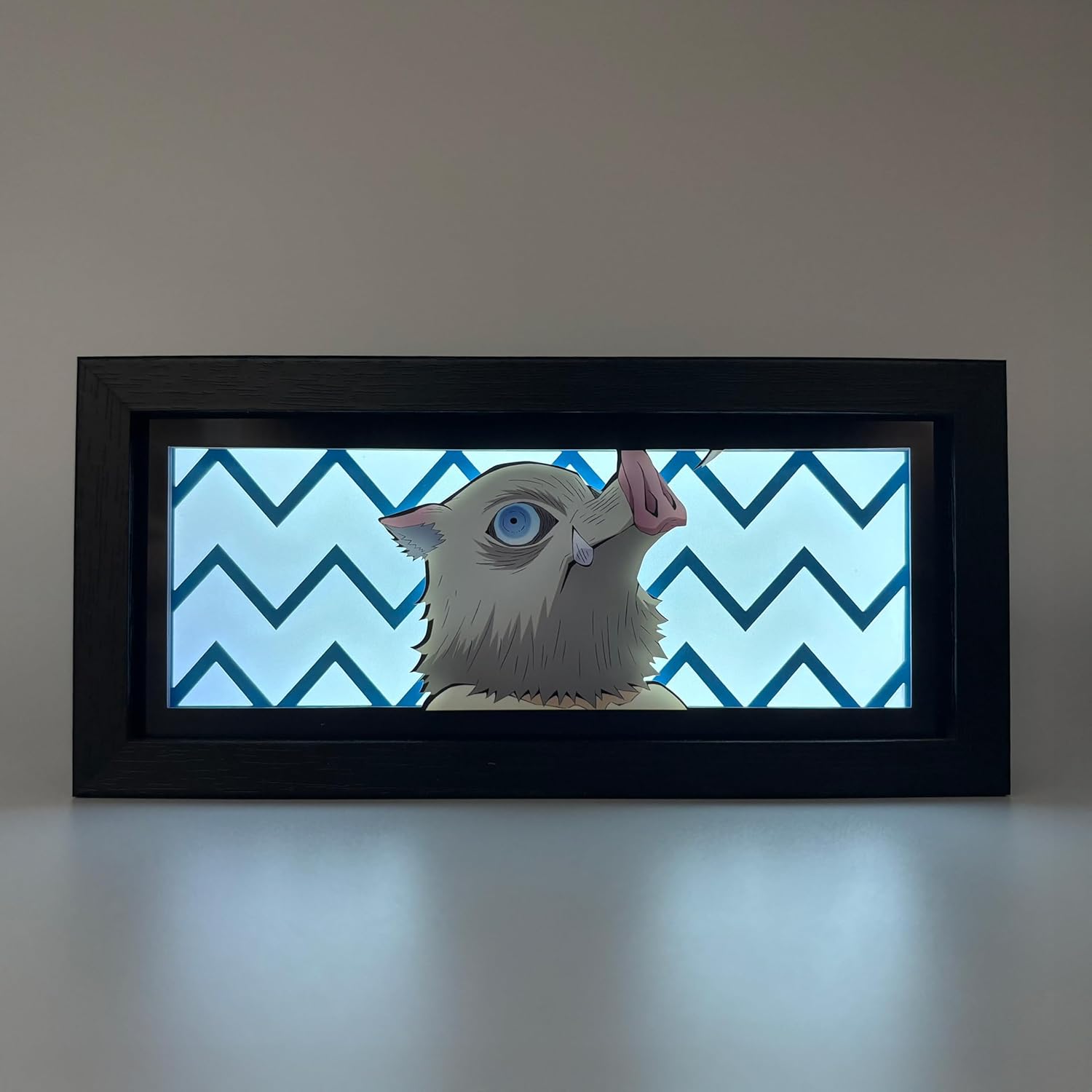 Inosuke Light Box - Demon Slayer – Anime Lamp Figure Night Light – 3D Anime Room Décor Gift for Otaku