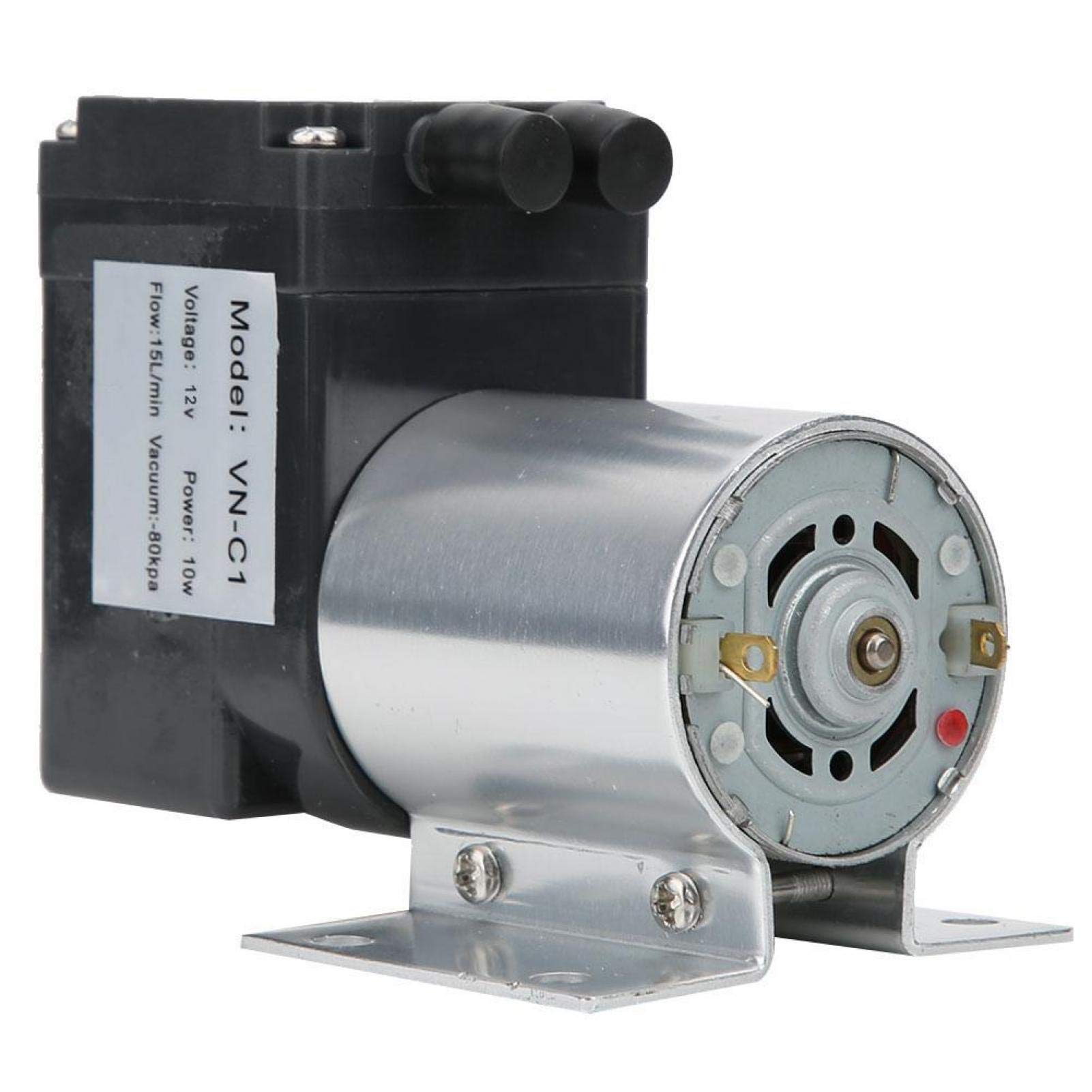DC 12V/24V 15L/Min 200kpa Pompe à vide d'aspiration de pompage à dépression avec support(DC12V)