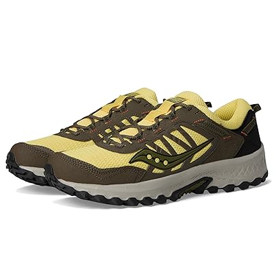 Saucony Originals Grid Peak Shoes Yellow/Walnut