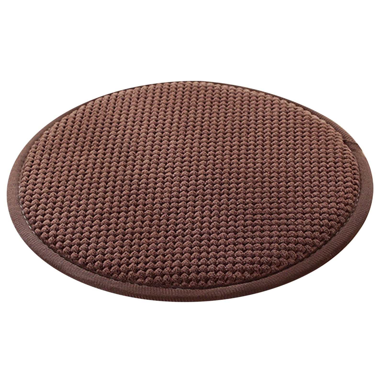 Jazuaiao Thickened Round Chair Cushions Ergonomic NonSlip Bottom Indoor Outdoor Use Detachable Chair Pad