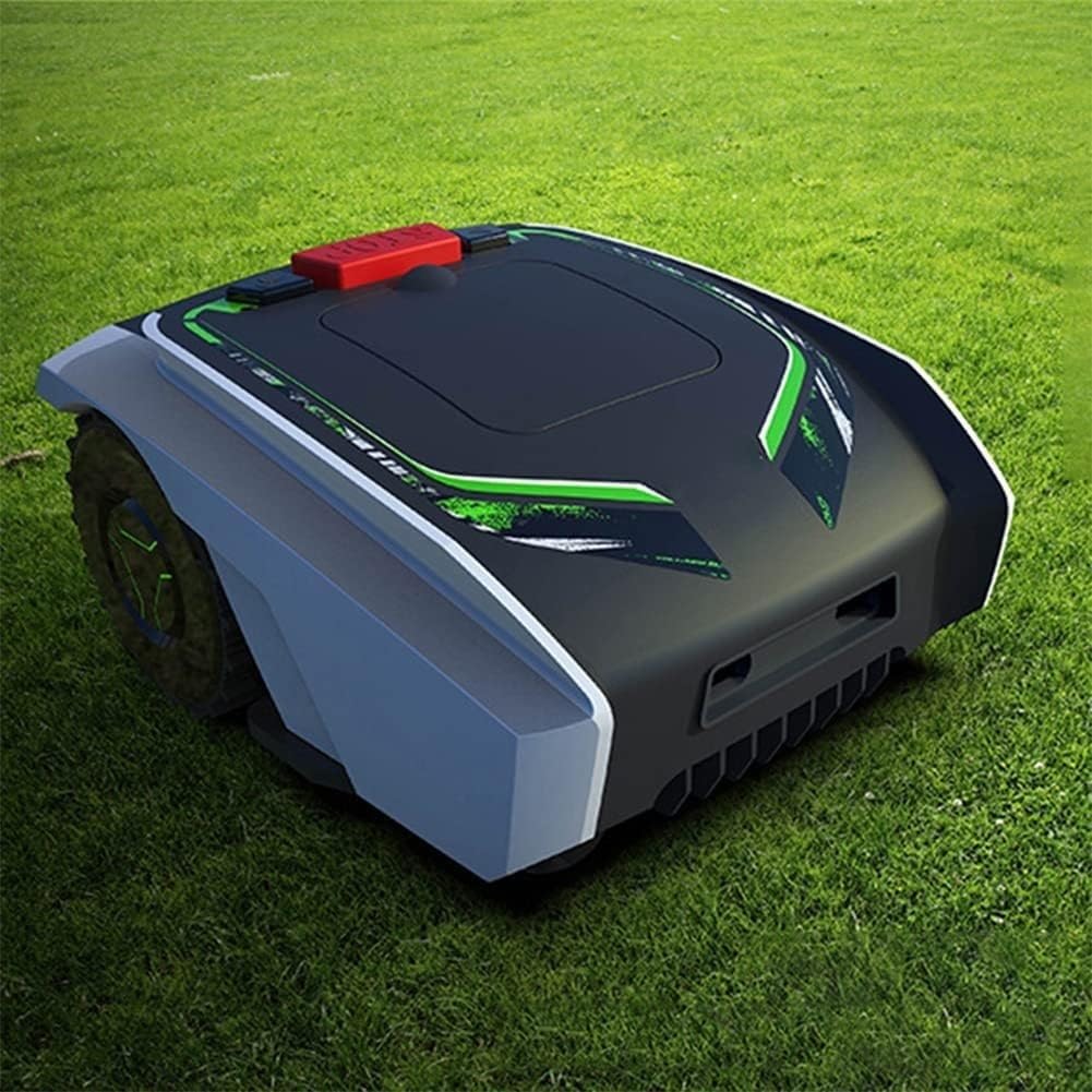 Robot Cortacésped Automático para Jardín Grande hasta 1500 m², Navegación Inteligente por Satélite, Maneja Pendiente del 25%, Ultra Silencioso 60 dB, Impermeable, Control App