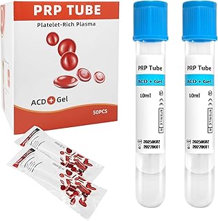 100-Pack 10ml PRP Tube Anticoagulant (ACD-A) and Separation Gel