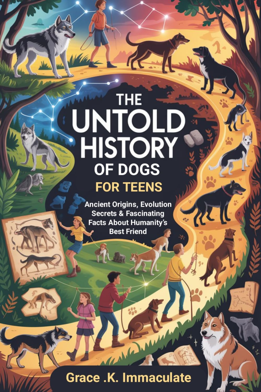The Untold History of Dogs For Teens: Ancient Origins, Evolution Secrets & Fascinating Facts About Humanity’s Best Friend