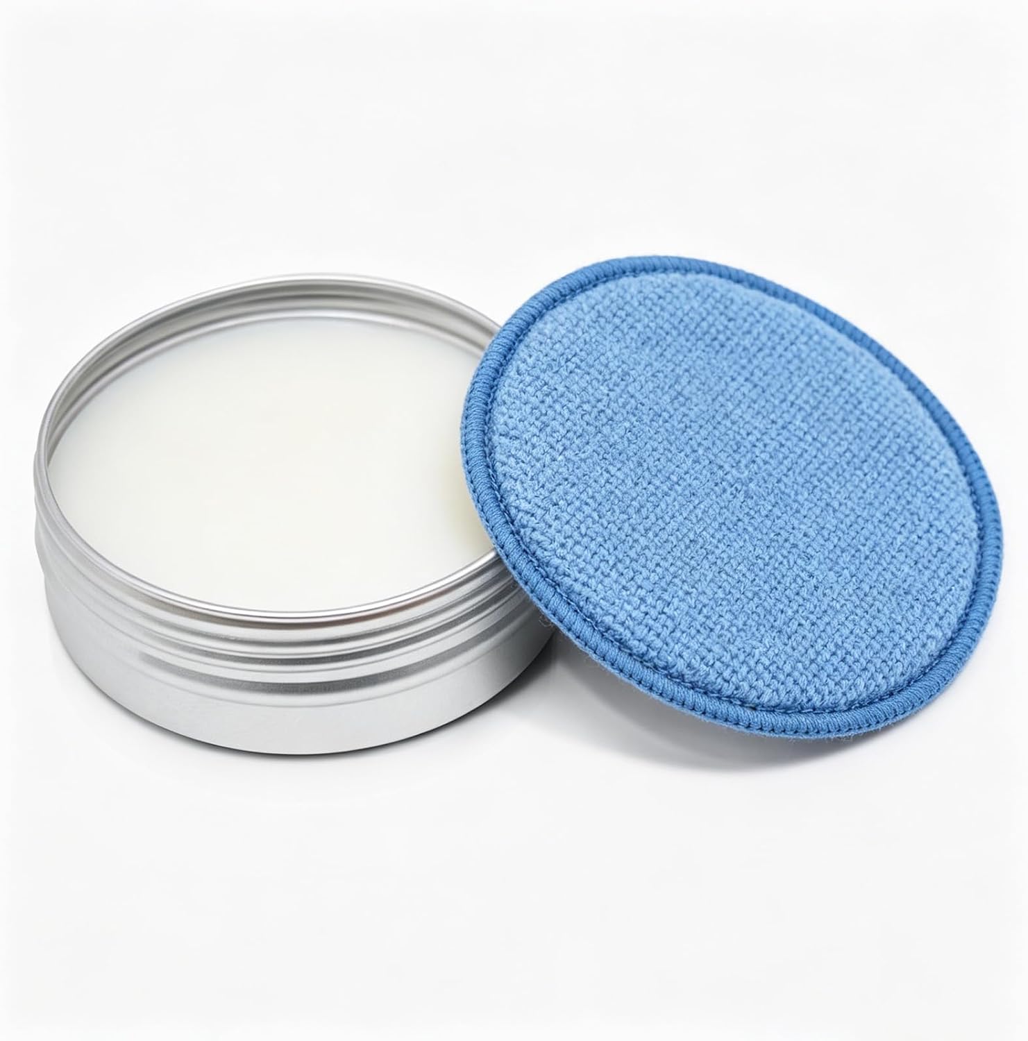 12 Pack Microfiber Wax Applicator Pads, 5" Diameter Buffing & Polishing Pad Car Wax Applicator Pad for Car Cleaning image 4