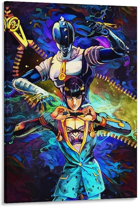 Amazon Co Jp アニメジョジョの奇妙な冒険ポスター美しくイラストキャンバスアートポスター装飾画リビングルーム壁画壁アート寝室装飾ポスターx30inch 50x75cm ホーム キッチン Amazon Co Jp アニメジョジョの奇妙な冒険ポスター美しくイラストキャンバスアートポスター装飾画リビングルーム壁画壁アート寝室装飾ポスターx30inch 50x75cm ホーム キッチン