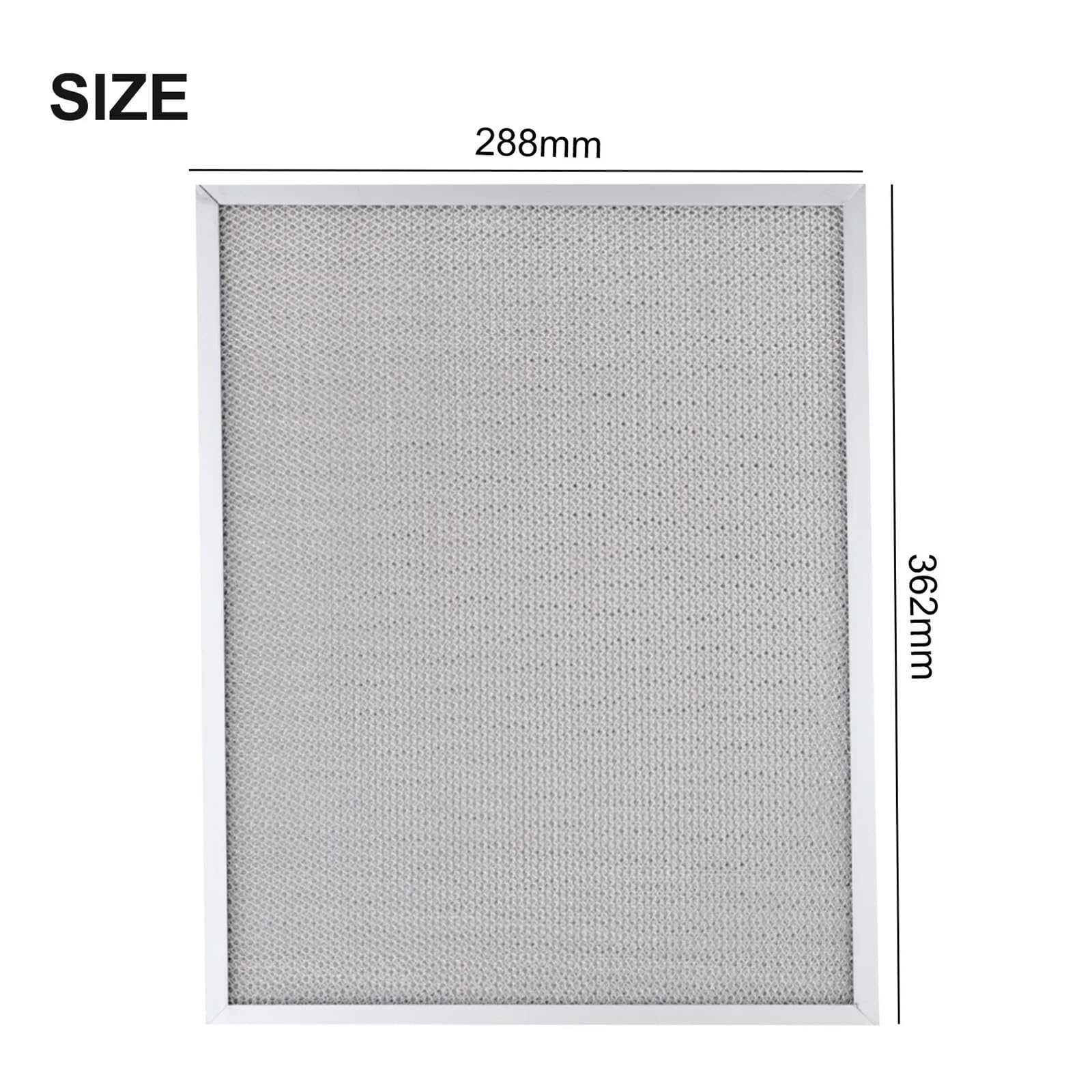 Filtri for Cappa Da Cucina 2 Pezzi Filtri In Alluminio, Compatibile Con Robinhood, 288X362mm for 103793 2 X Accessori for Cappa Da Cucina Parte Di Ricambio for La Pulizia