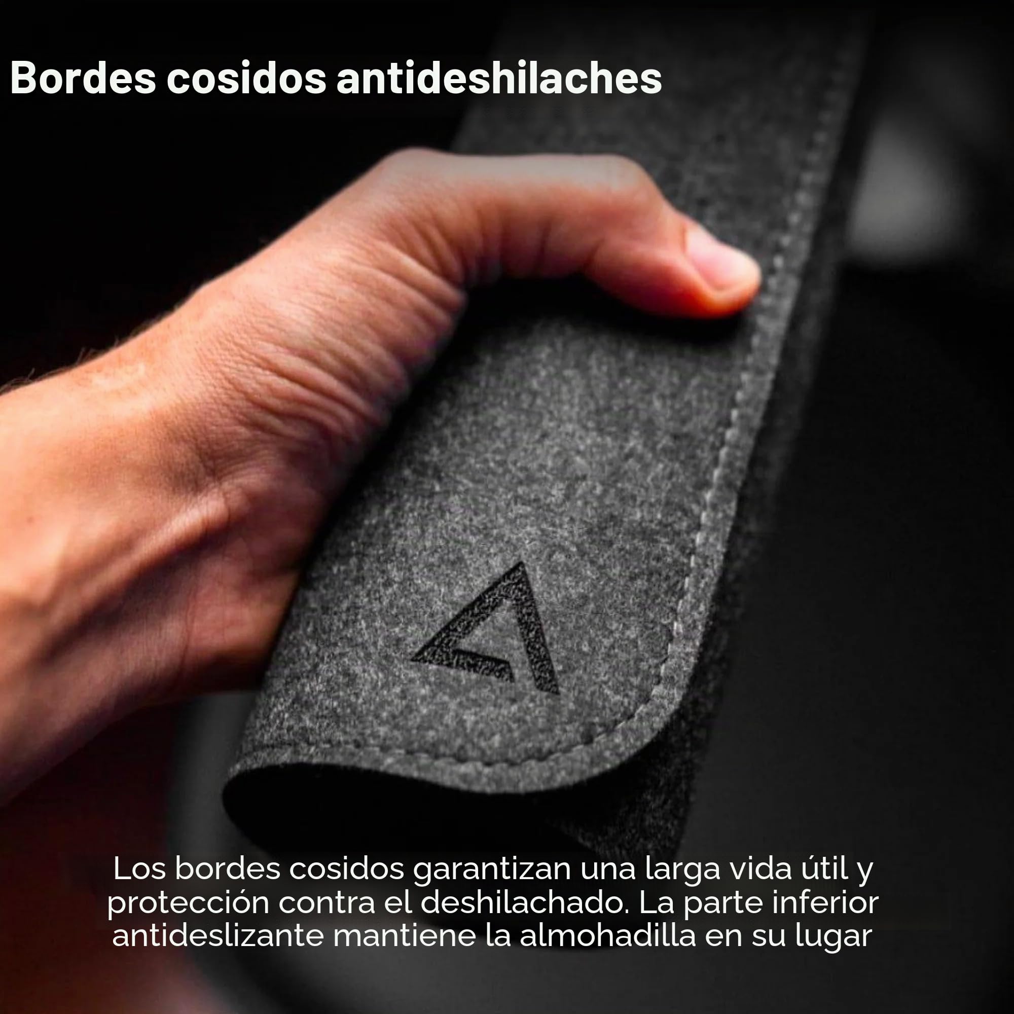 DELTAHUB - Almohadilla Protectora de Escritorio de Fieltro Minimalista, antideshilachado, Antideslizante, fácil de Limpiar, fácil Deslizamiento, Larga duración, diseño Elegante, cómoda, Resistente,