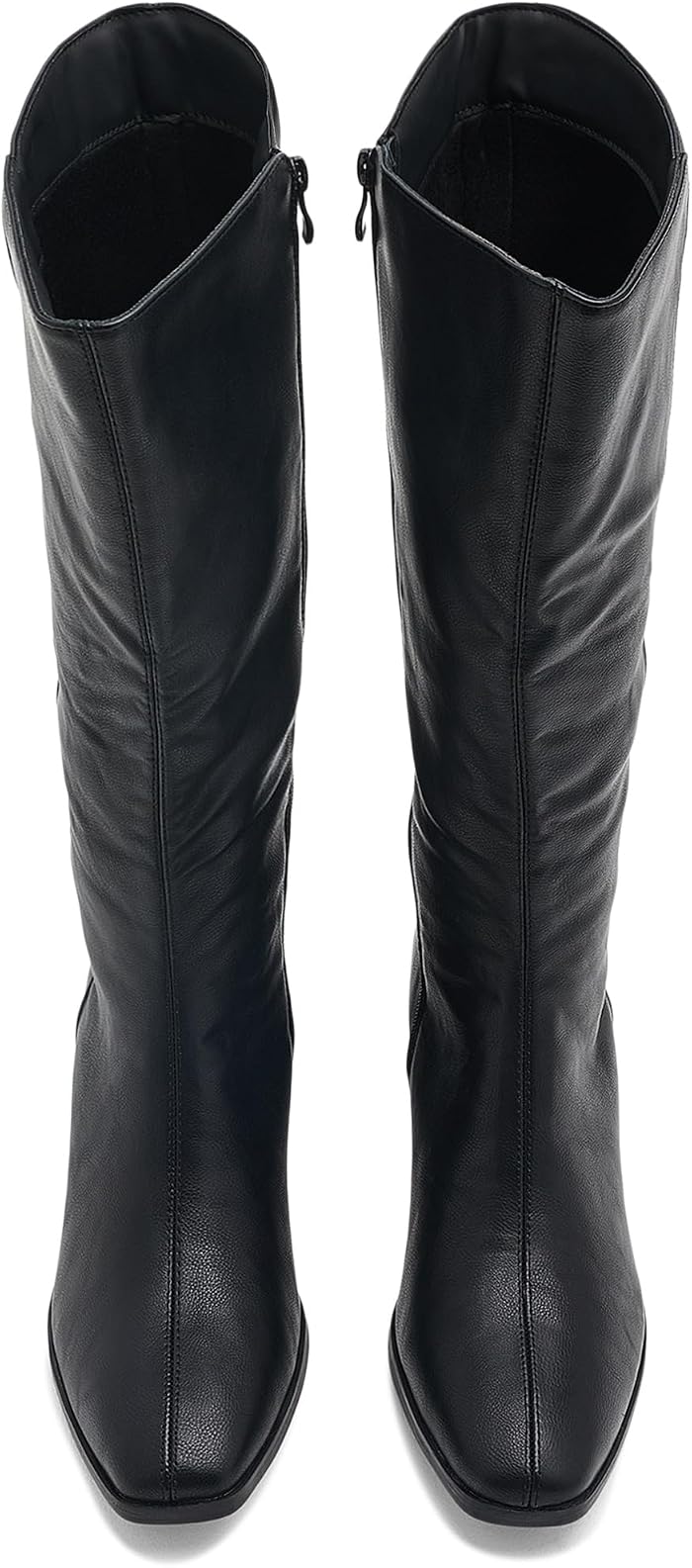 Женские ботинки Journee Collection Devri Boots - Extra Wide Calf, цвет: Чёрный — фото 6