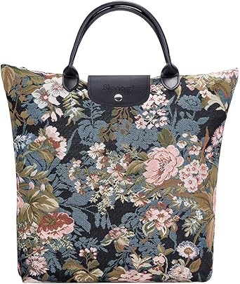 Signare Tapestry Foldable Tote Bag Reusable Shopping Bag Grocery Bag