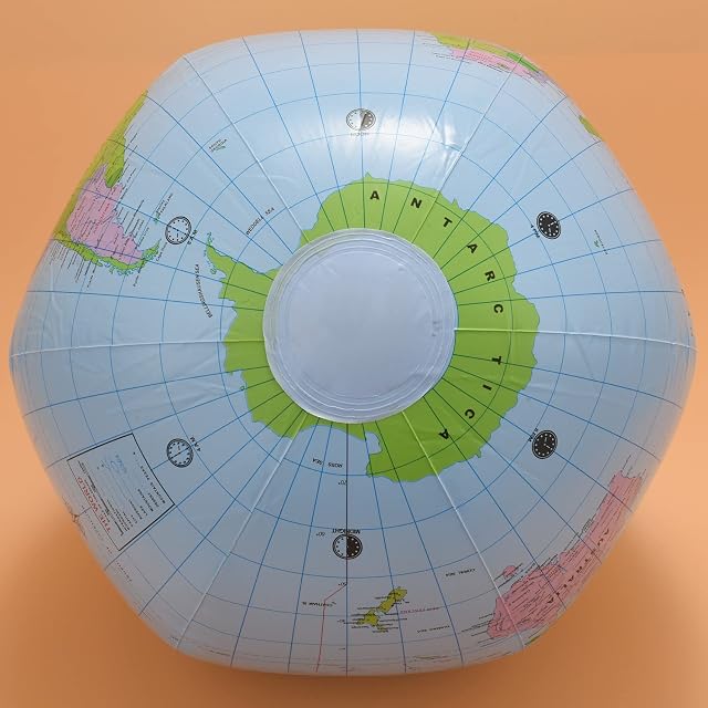 Foto 5 de 8 de Swiixxer Juguete inflable Juguete educativo Globos de mapa de geografia pelota de playa 40 cm