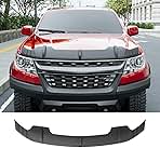 powoq Hood Deflector Compatible with 2015-2022 Chevy Colorado Hood Protector TPE Shield Replacement for 2015 2016 2017 2018 2019 2020 2021 2022 Chevy Colorado Accessories