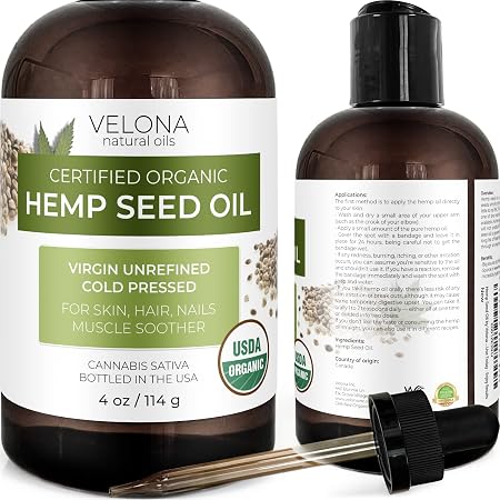 Mayan’s Secret USDA Certified Organic Hemp Seed Oil – 4 Fl Oz – Cold Pressed, Unrefined & All Natural - View #2