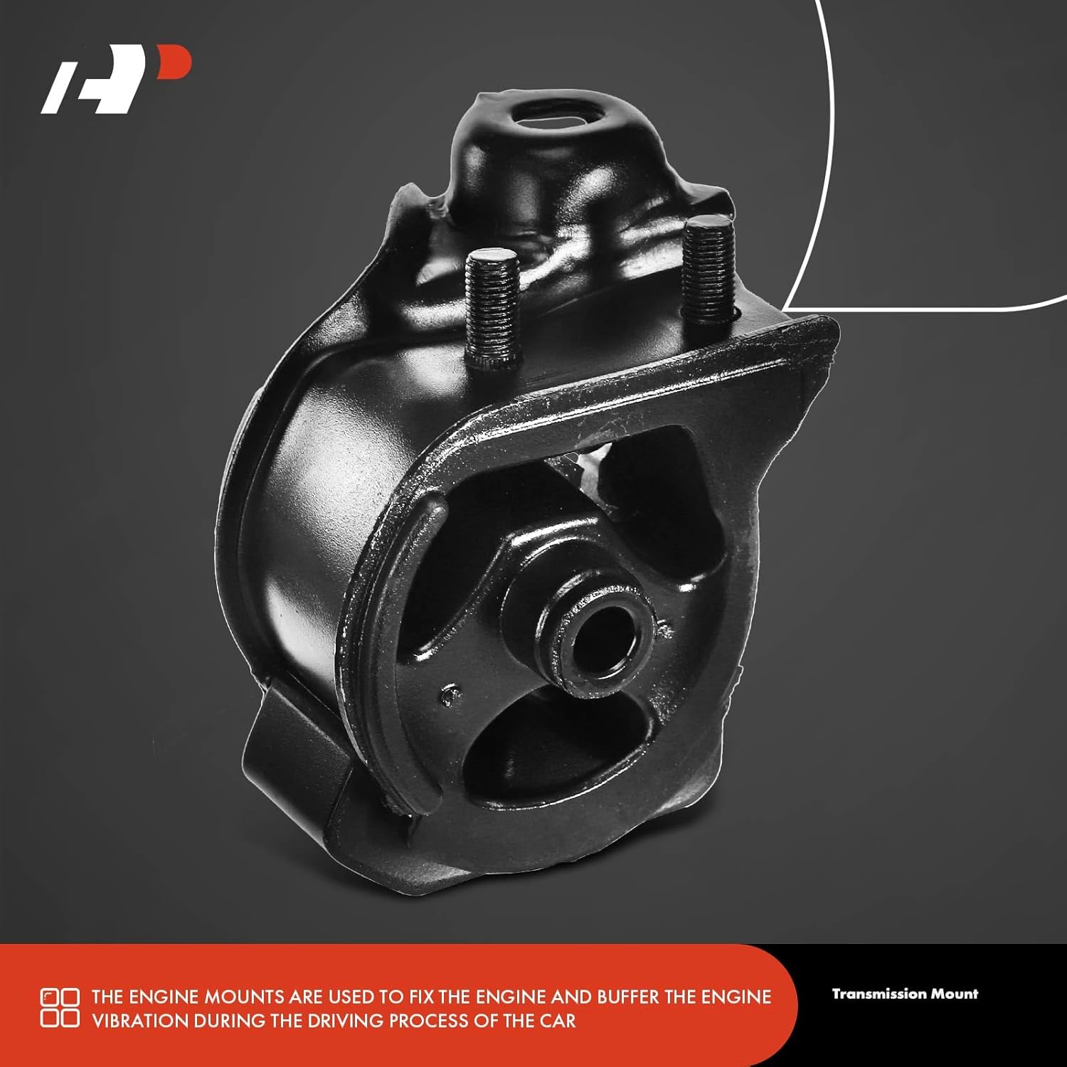 A-Premium 4PCS Engine Motor Mount and Transmission Mount Set Compatible with Honda Accord 1994-1997, Odyssey 1995-1998 & Isuzu Oasis 1996-1999, 2.2L 2.3L, Replace# 50840SV4980, 5862031360