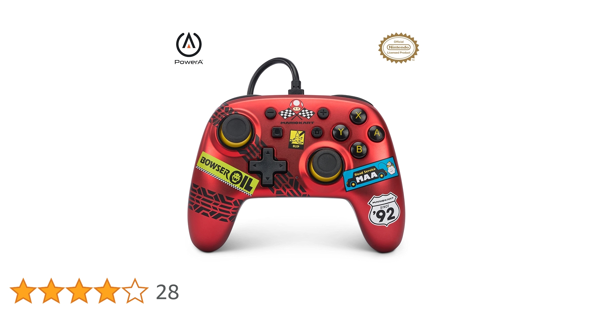 ニンテンドーswitch マリオカート 純正コントローラーコントローラー Amazon.co.jp: PowerA 有線ナノコントローラー Nintendo Switch