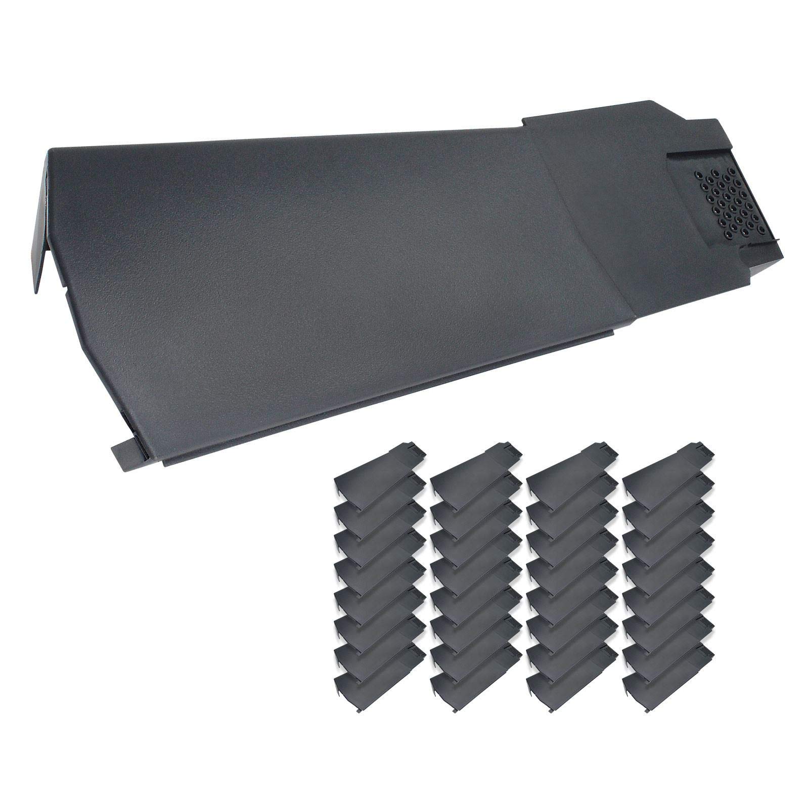 Klober KR9790-0429 Contract Dry Verge Unit (32 Pack) - Right, Grey