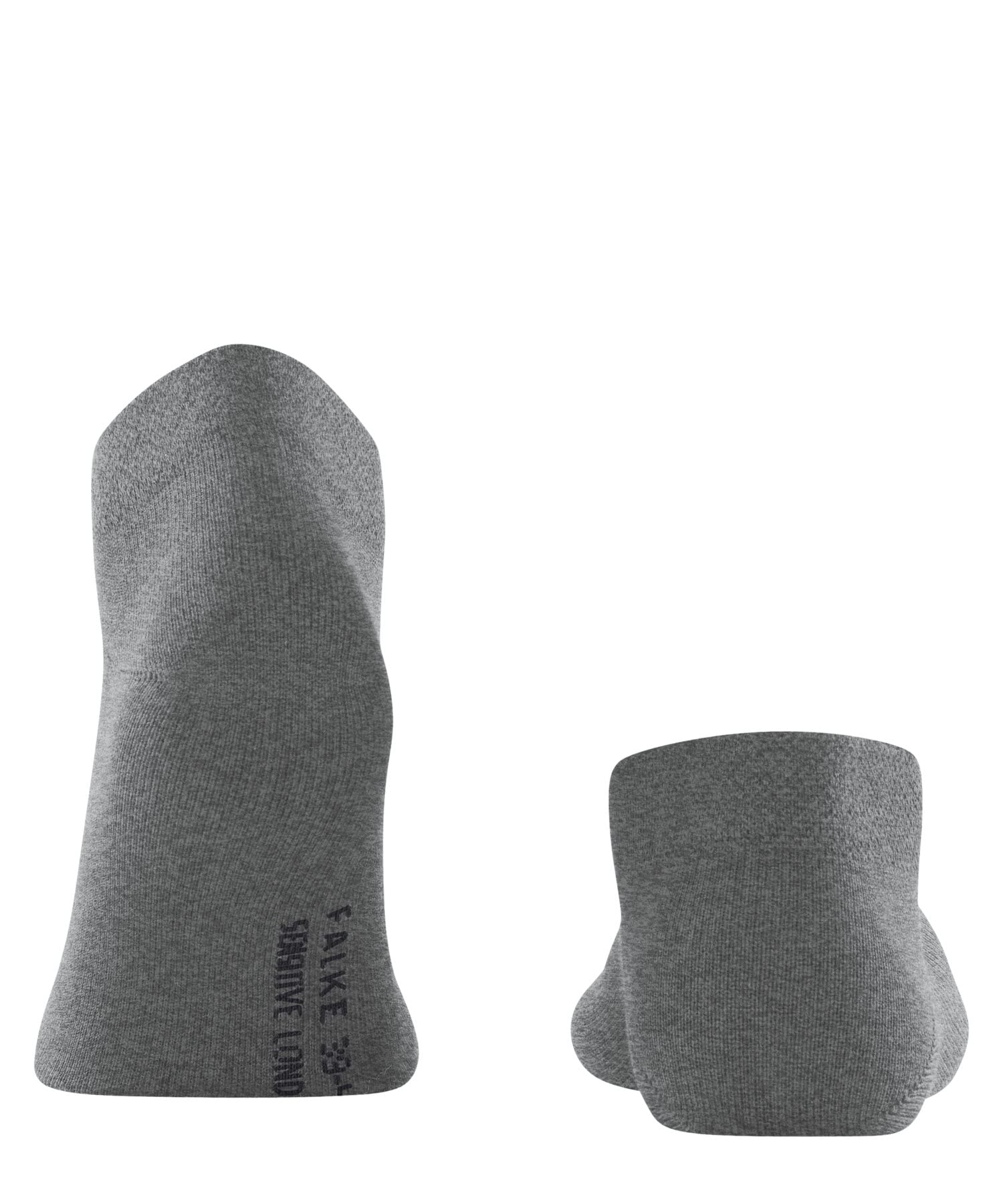 FALKE Mężczyźni Skarpety Sensitive London M Sn bawełna bezuciskowe 1 Para, Szary Light Grey Melange 3390, 43-46
