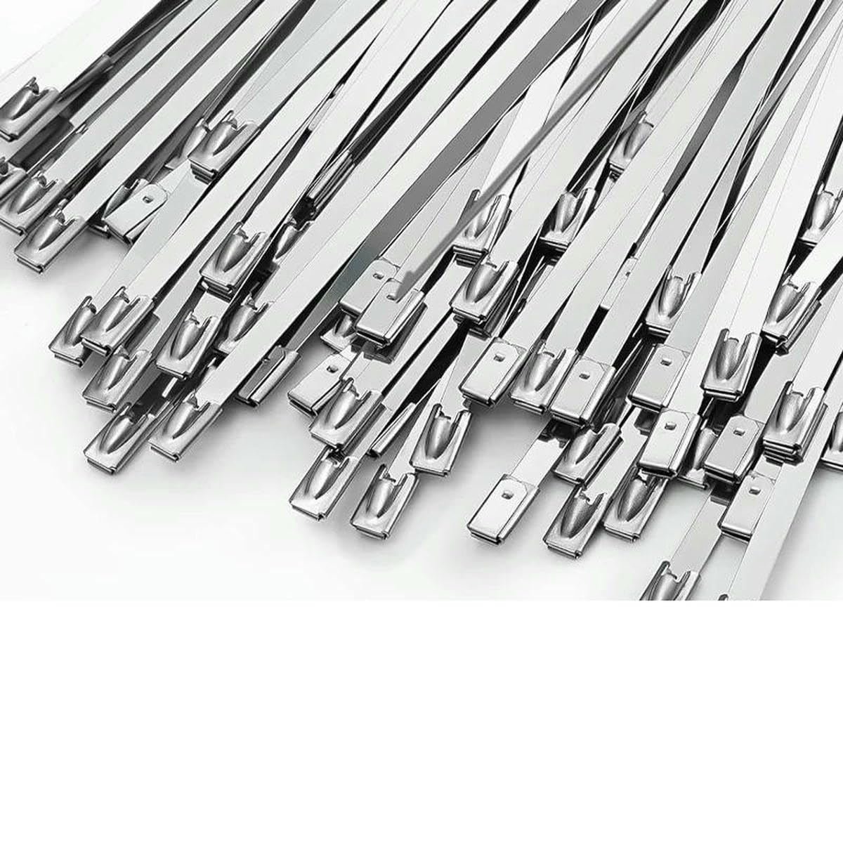 Bsguz 150Mm 20-100 Zip Ties Heavy Duty Multi-Purpose Self-Locking Cable Ties Strap Self Locking Fastening Rings-40Pcs