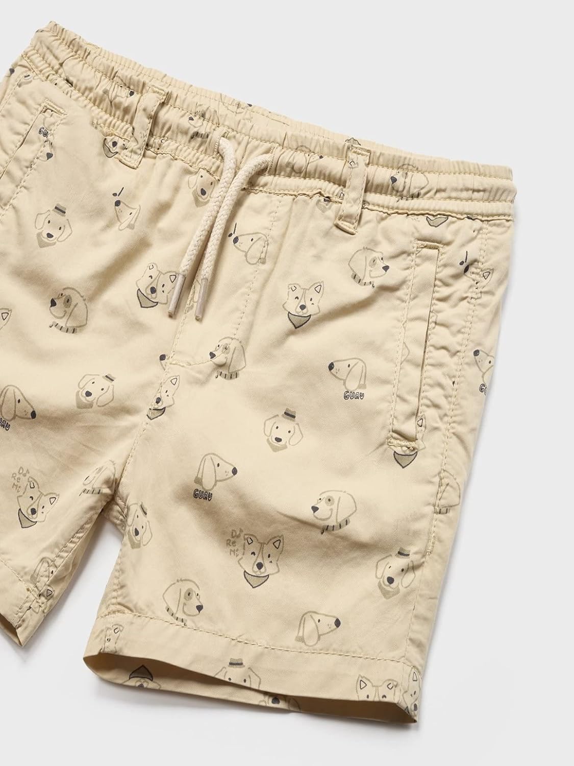 Mayoral Jogging Shorts for Baby-Boys Beige