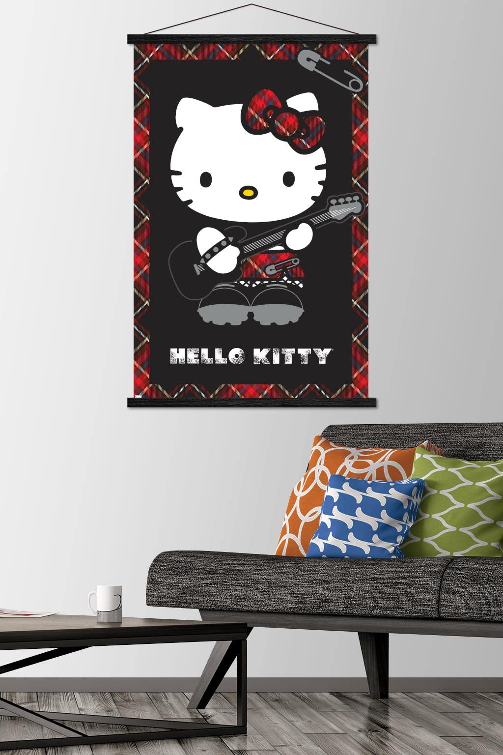 Amazon.com: Trends International Hello Kitty - Punk Wall Poster