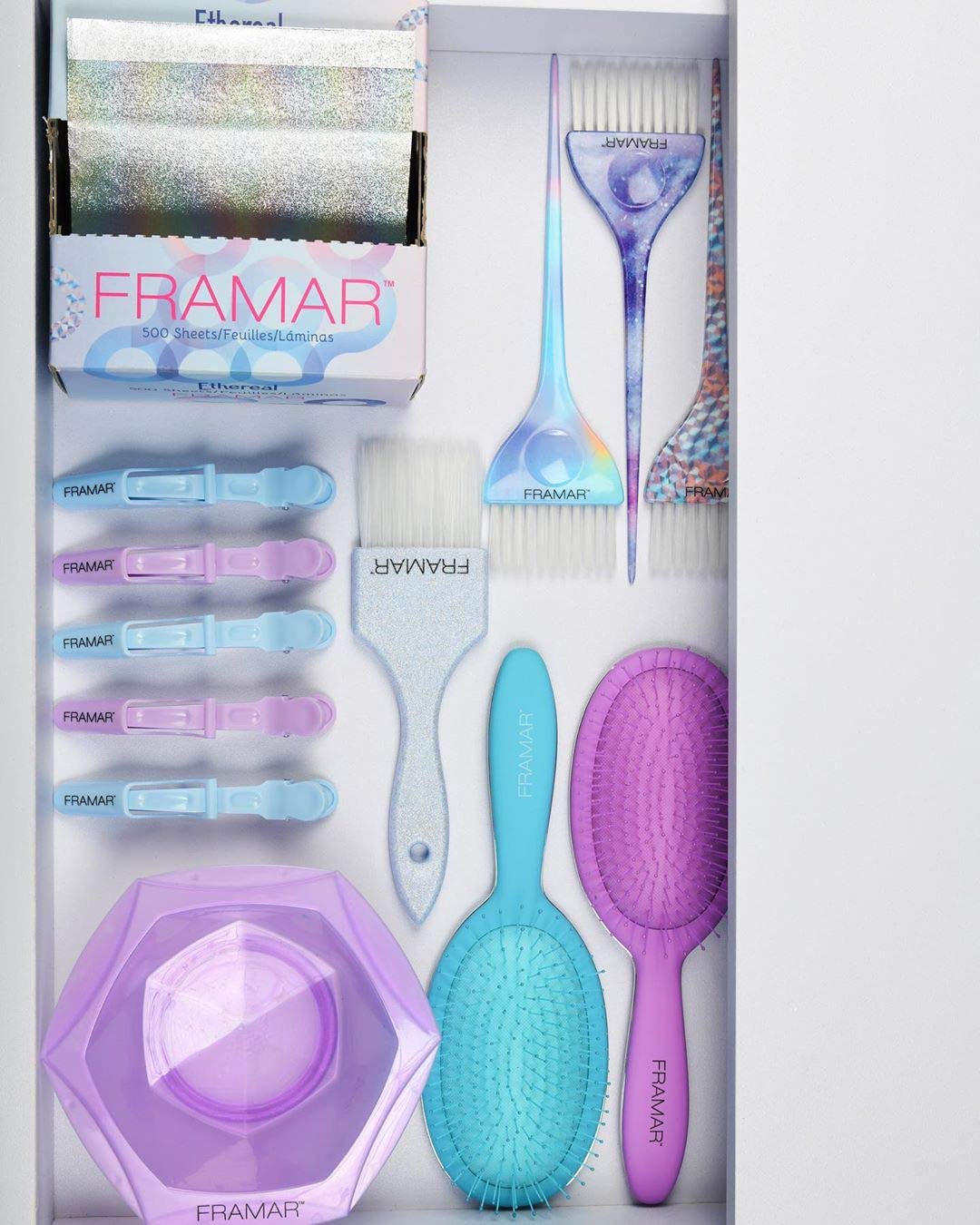 Framar Ethereal Pop Up Hair Foil, Aluminum Foil Sheets, Hair Foils For Highlighting - 500 Foil Sheets : Beauty & Personal Care