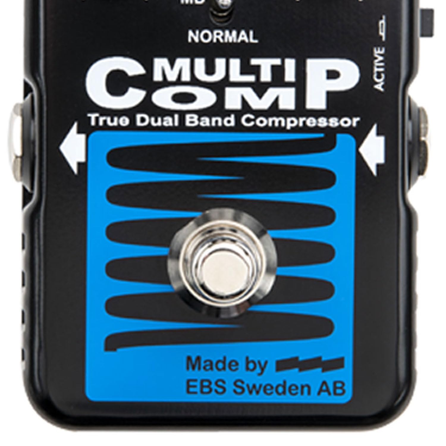 EBS Multicomp kompresora do Bass Blue z kablem keepdrum