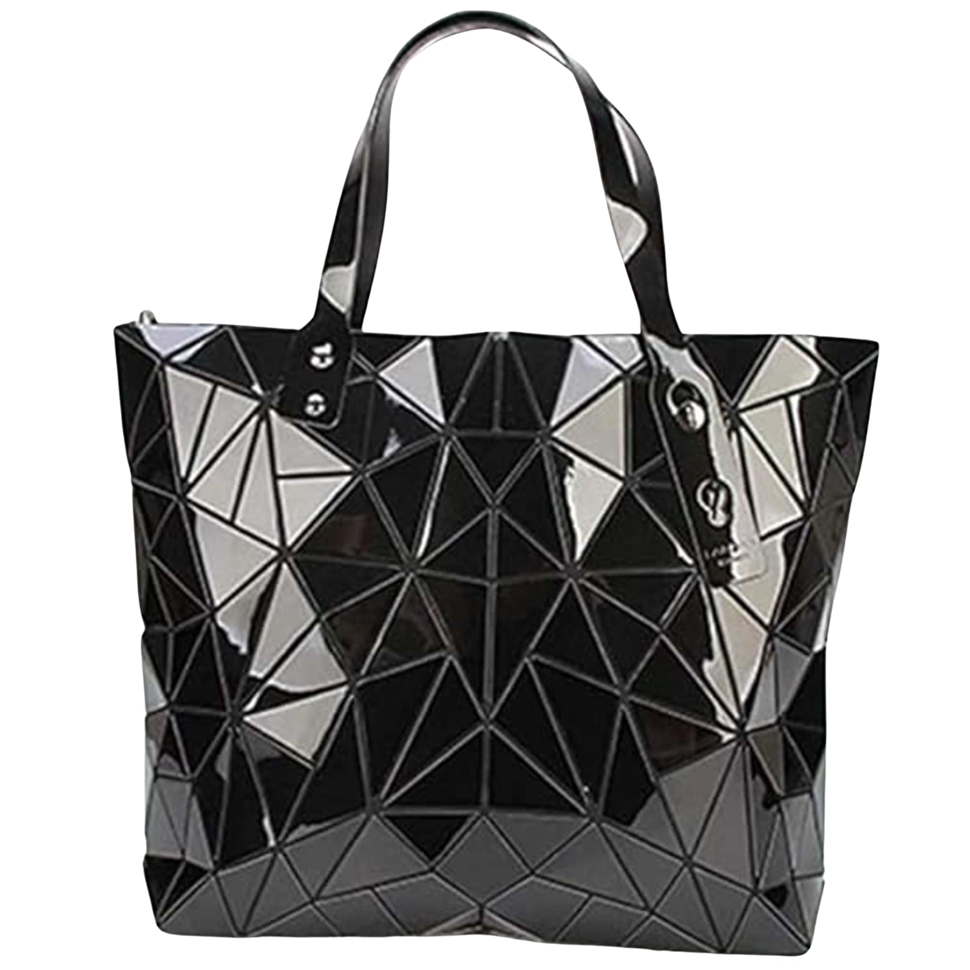 Newphoria P92 PU Leather Ladies Purse | Geometric Luminous Holographic Flash Reflective Bag for Girls | Crossbody Tote Bags for Women | Ladies Hand bags for Women | Large size With Detachable Chain (B0D8XNC15W) Amazon Price History, Amazon Price Tracker