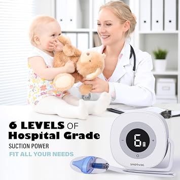 Max Nasal Aspirator for Baby - Electric Hospital Grade