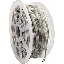 DC12V WS2811/WS2812 Pebble Pixel Lights String Seed Pixel Roll 1000 LED Fairy Light String for Home Garden Patio Decoration Clear Wire 2.5cm Pitch