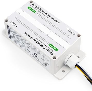FHSPD60 Whole House Surge Protector FS60 Surge Protector Whole House Surge Protection Device Rated for 60,000 Amps, Whole Home Surge Protector, Indoor/Outdoor Use, 120/240V