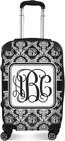 monogrammed suitcase