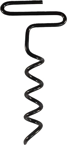 Miniatura 2 de RHINO OUTDOORS Estacas de barrena resistentes para persianas y lonas, paquete de 4, color plateado