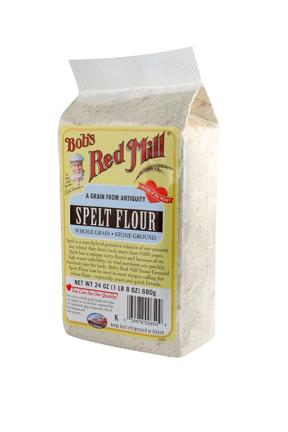 Bob's Red Mill Spelt Flour, 24 Oz (4 Pack)