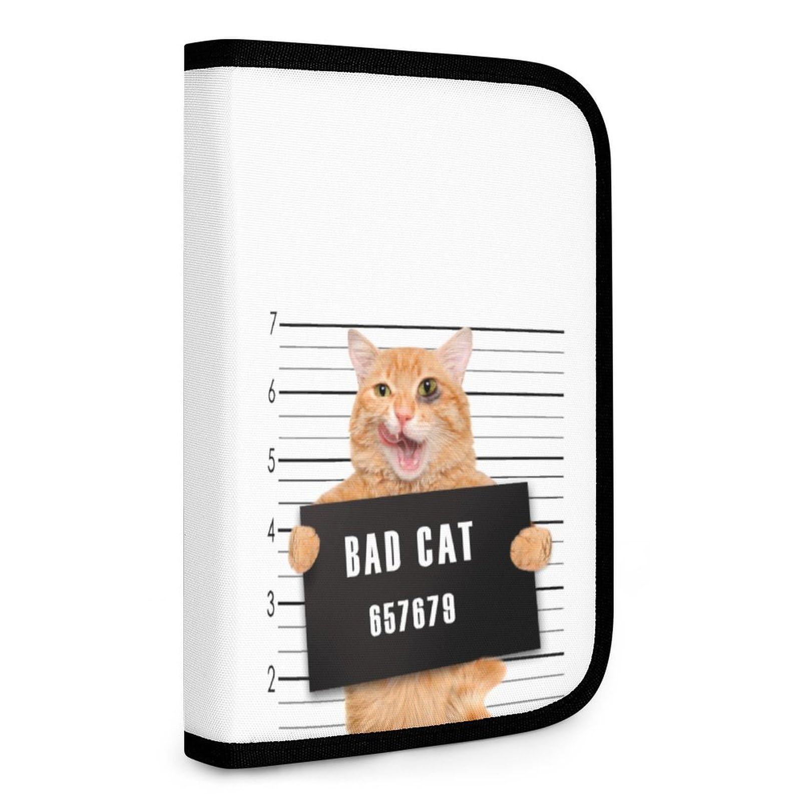 Amazon.co.jp: 母子手帳ケース おもしろ 猫 ネコ マルチケース お薬