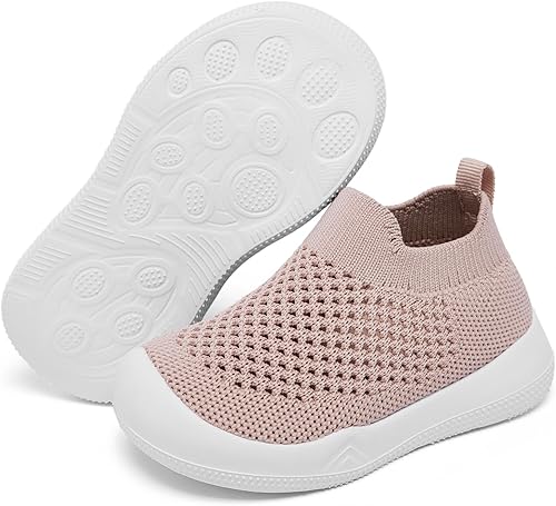 Miniatura 6 de Engtoy - Zapatos y calcetines para bebé, pantuflas transpirables y antideslizantes con suela de goma suave - Zapatillas de deporte para niños y niñas