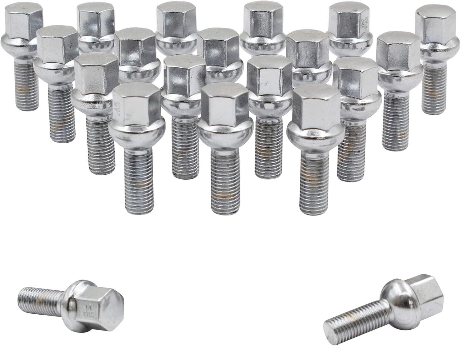 Amazon.com: Wheel Accessories Parts Set of 20 Chrome 12x1.5 Lug