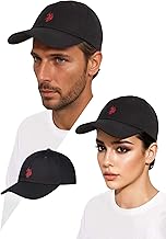U.S. POLO ASSN. Unisex Cap (One Size) - Classic Baseball Look with Adjustable Strapback - P009