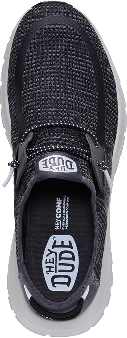 HEYDUDE Men's Sirocco Stretch Sox Slip On Shoe | Flexible Microsuede Upper