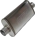 Flowmaster Flow FX Muffler – 3.00” Center In / 3.00” Center Out – Moderate Sound – Stainless Steel – Affordable Performance for Modern Trucks, Muscle Cars & Daily Drivers (71249)
