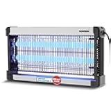 Flowtron Indoor Bug Zapper: 3000V Electric Insect Killer & Mosquito Trap - 1000 Sq Ft Coverage - 30W Dual UV Light Fly Zapper for Kitchen, Bedroom, RV & Restaurant - Safe Gnat & Moth Killer