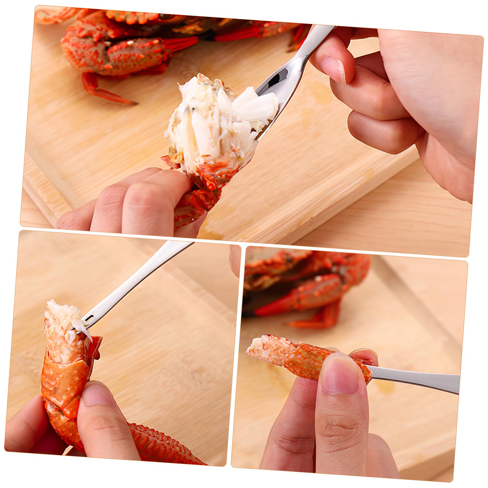 Set Casse-noix Et Ciseaux à Homard - 21 Pièces, Pour Fruits De Mer, Maison, Camping, Restaurant