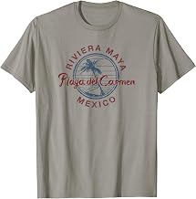 Playa Del Carmen Mexico Vintage Retro T-Shirt