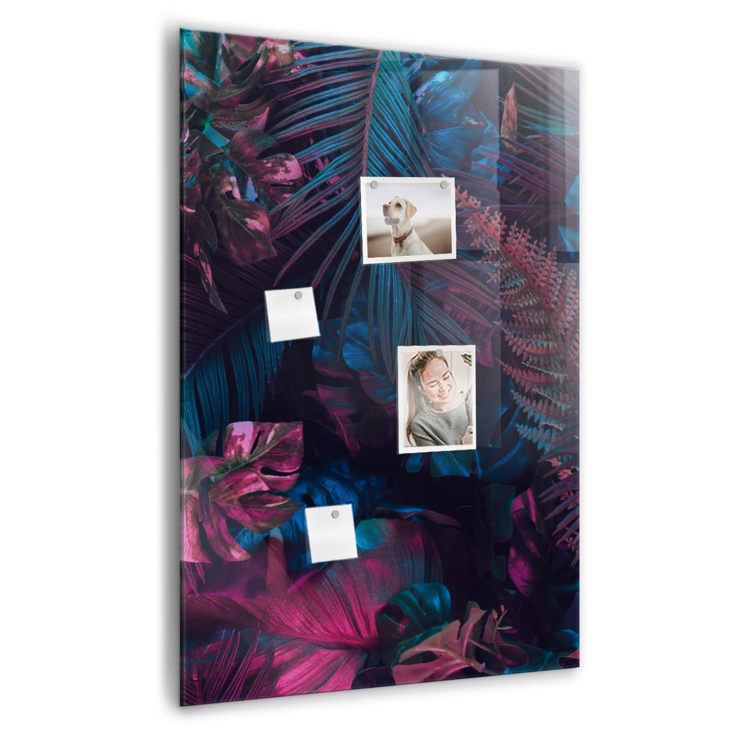 Tableau portrait en verre effaçable 70x100cm pour optimiser vos espaces - 7