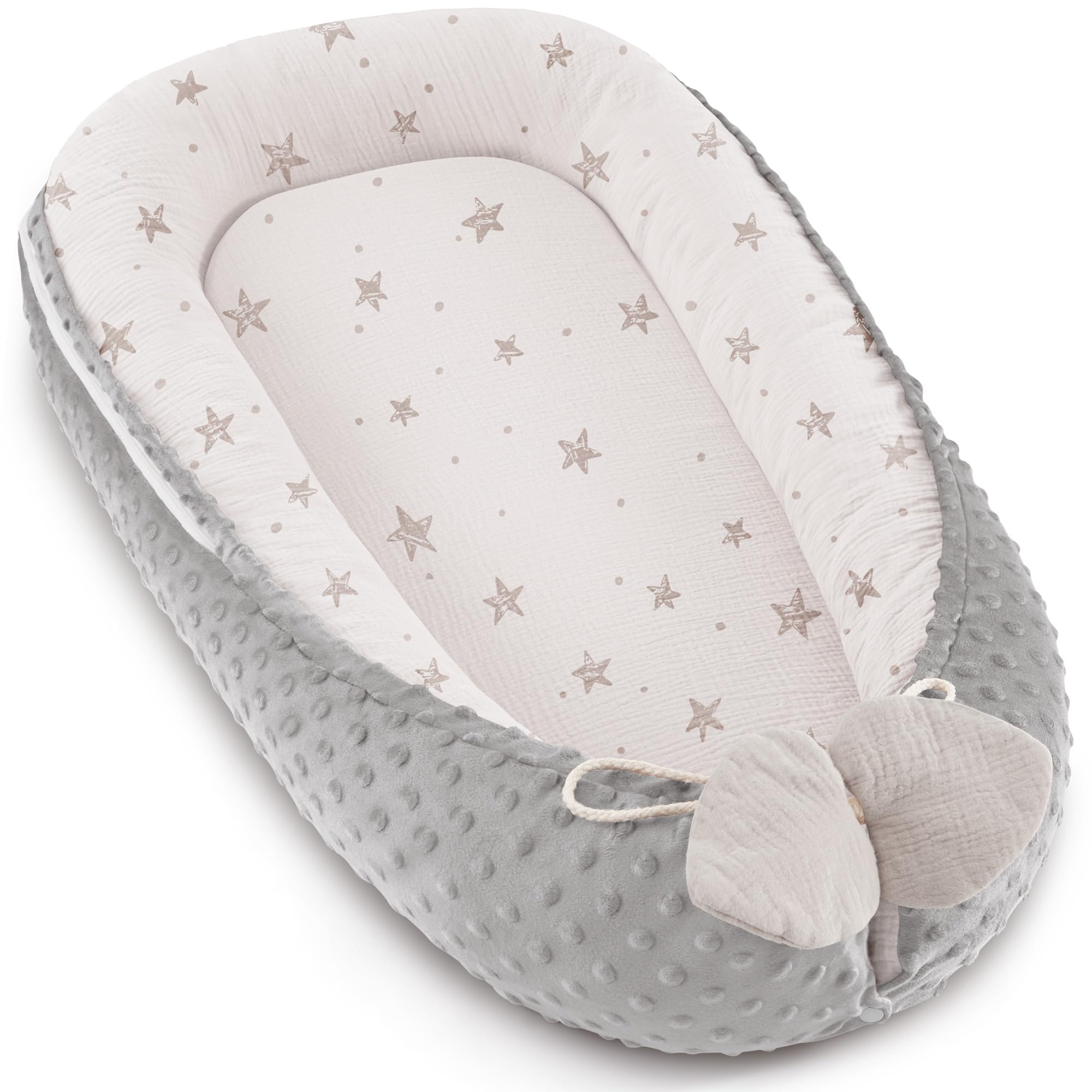 Bearmoss Babynestchen Kuschelnest Neugeborene Multifunktionale