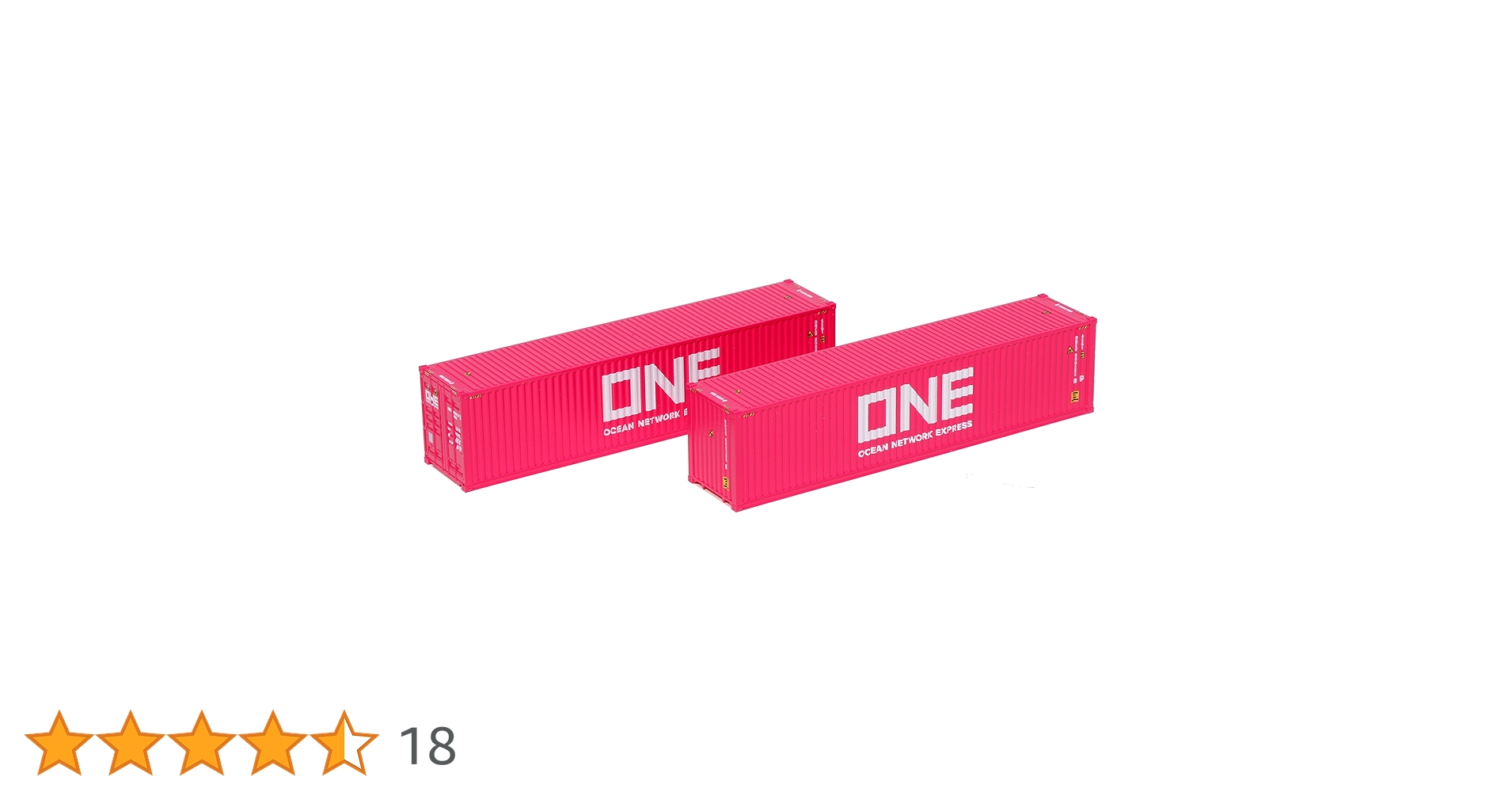 Amazon | KATO Nゲージ 40フィート ハイキューブコンテナ ONE マゼンタ