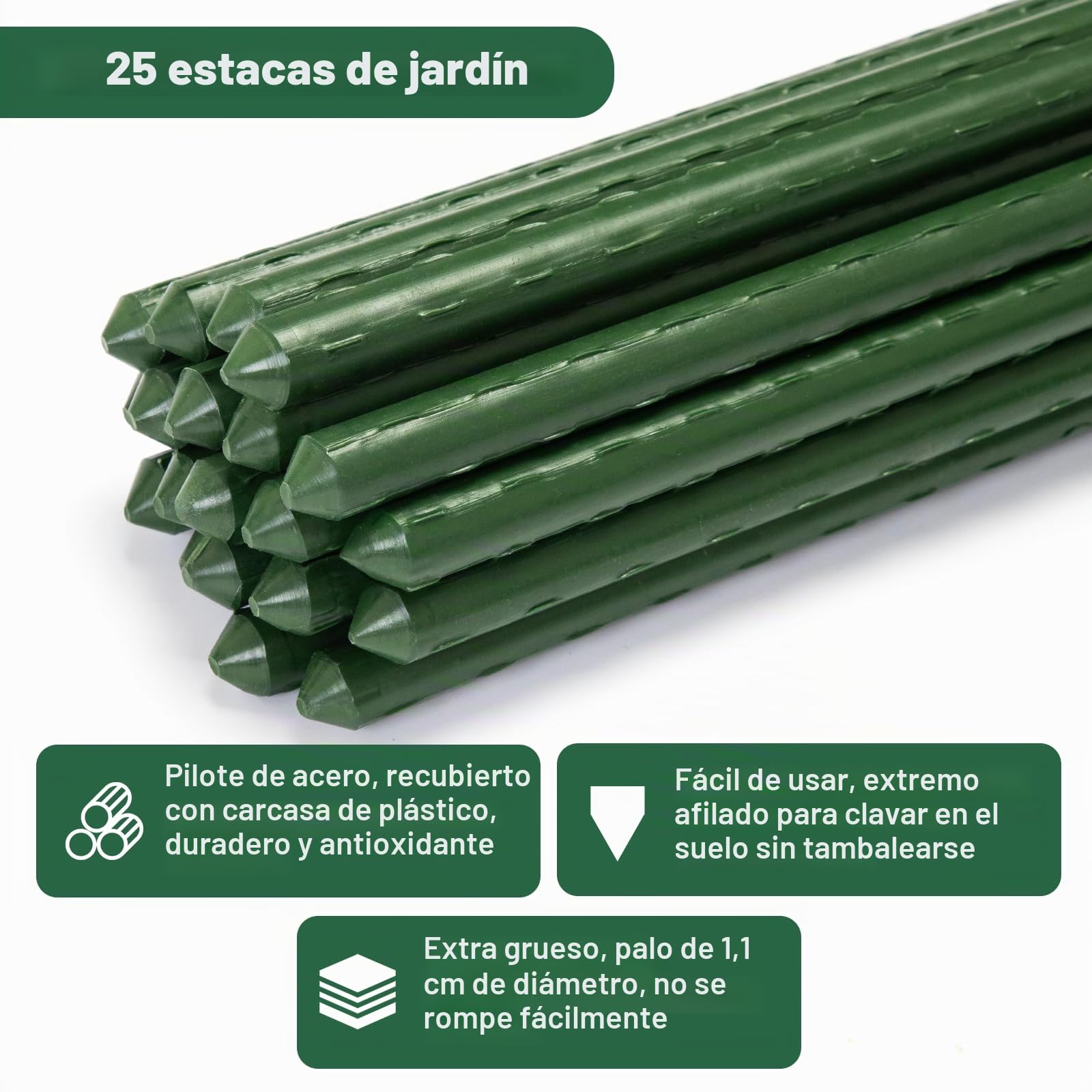 Signstek Valla de limitación, 100 cm de alto, 30 m de largo, 25 x 115 cm de alto, 100 bridas, valla móvil, valla para perros, valla de pollo para jardín, casa, patio
