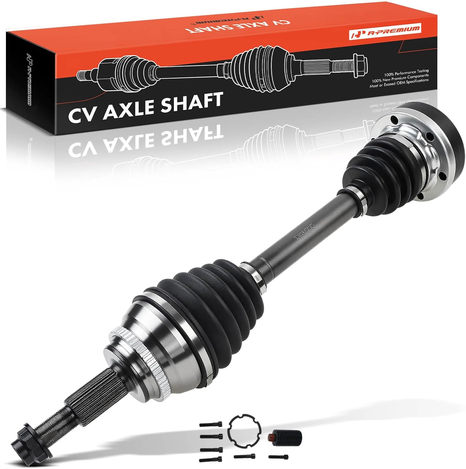 A-Premium CV Axle Shaft Assembly Compatible with Toyota Highlander 2001-2003 V6 3.0L FWD, Front Left Driver Side, Replace# 4342048081