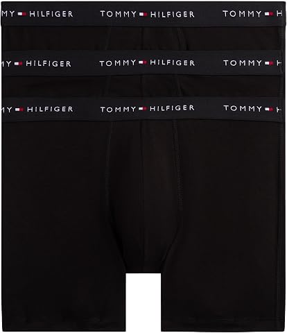Tommy Hilfiger 3P BOXER BRIEF DTM Çoklu Paket İç giyim Erkek