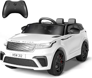 Garvee Kids Electric Car with Remote Control, Licensed Land Rover Ride On Truck Toy for Ages 37 Months+ w/Parent Remote, Rocking Mode, MP3 Player & Safety Belt | Birthday/Xmas Gift