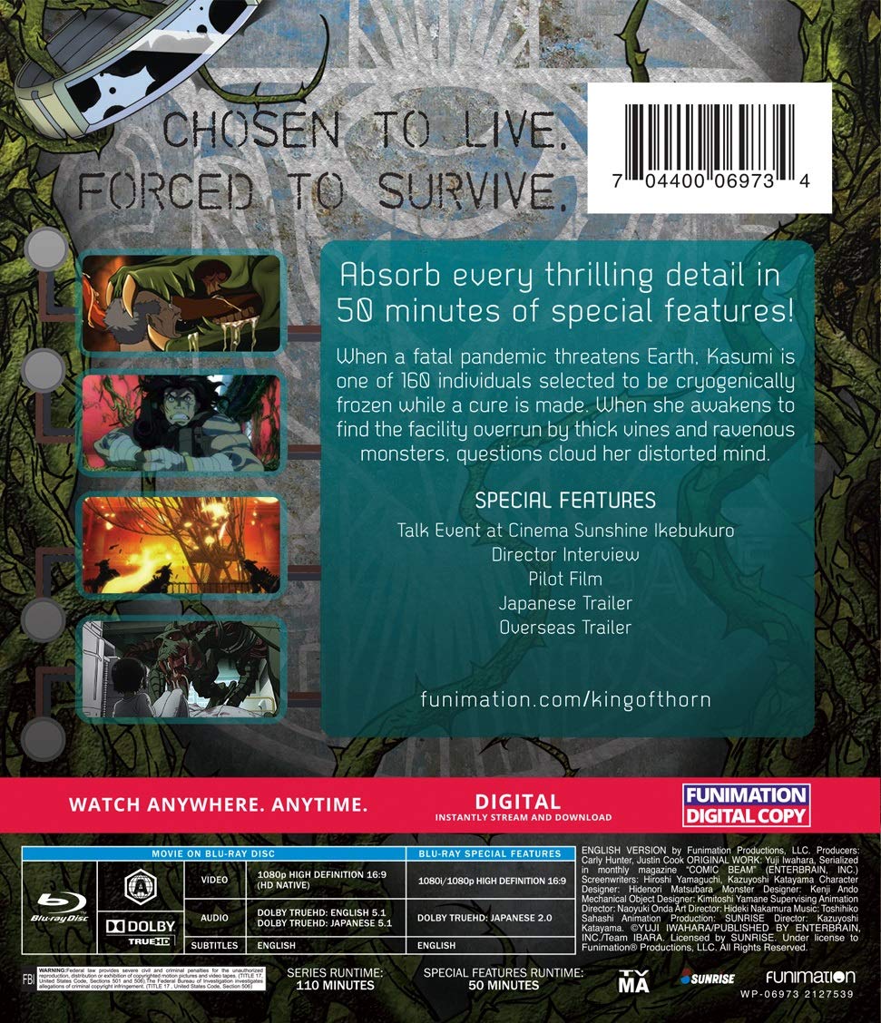 King of Thorn: The Movie [Blu-ray] image 2